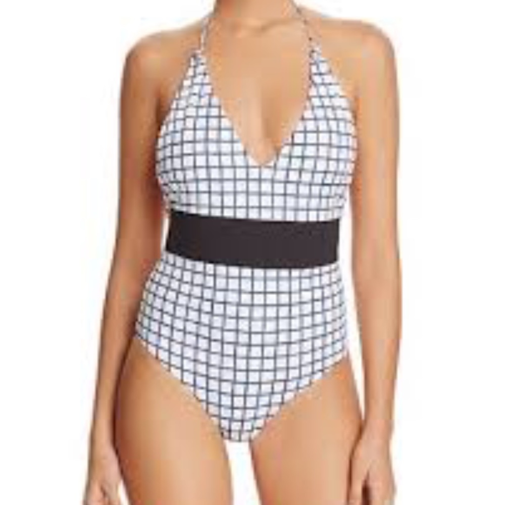 Tavik Carmel Grid One-Piece Swimsuit